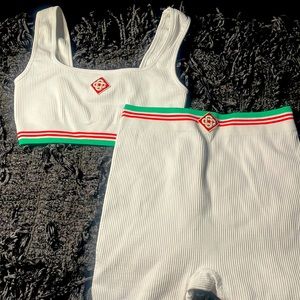 Casablanca tennis cycling set .